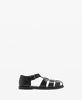 Mango Men's Round Toed Fisherman Sandals