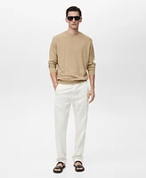 Mango Men's Fine-Knit Sweater