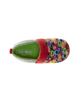 Sesame Street Toddler Girls and Boys All Your Friends Dual Sizes Slippers