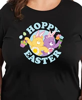 Hybrid Apparel Plus Care Bears Easter Hoppy Graphic Crew Neck T-Shirt