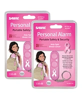 Sabre Portable Safety & Security Personal Alarm, Pack of 2