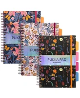 Pukka Pads B5 Bloom Project Book, Pack 3