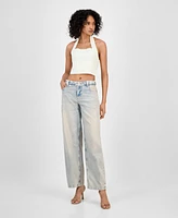 Guess Women's Sofie Sweater Halter Top