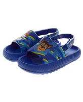 Nickelodeon Toddler Boys Patrol Hook and Loop Backstrap Slides