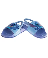 Disney Toddler Girls Stitch Dual Sizes Backstrap Slide Sandals
