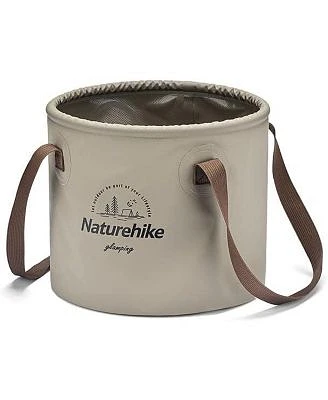 Naturehike Collapsible Bucket Folding Bucket Wash Basin With Handle Portable Water Container 20l For Camping Fishing Travelling