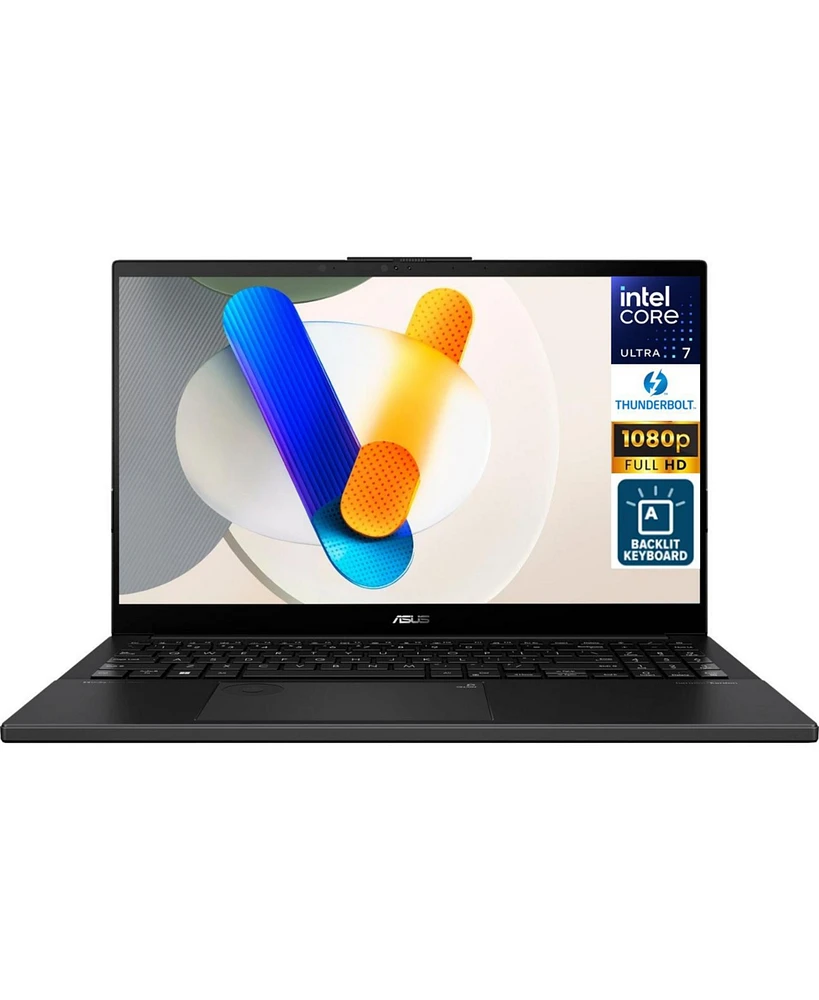 Asus Vivobook Pro 15 Q533 Q533MJ-U73050 Eclipse Gray Laptop, Ultra 7-155H, 16GB, 1TB PCIe Ssd, 15.6" Oled Full Hd (1920x1080), GeForce Rtx 3050, Windo
