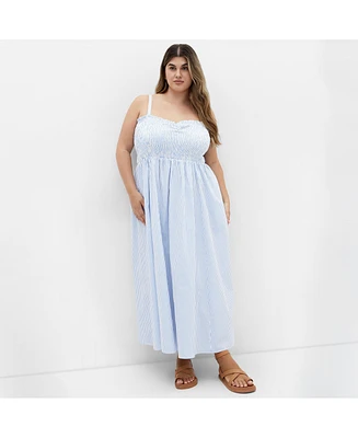 City Chic Plus Vacation Maxi Dress