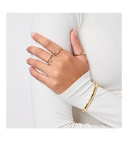 Ana Luisa - Gold Band Ring Jadyn