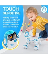 ContContixo R3 Smart Puppy, Kids & Toddlers Ages 3-8, Interactive Learning Robot Dog Toy, Remote Control, Lights Sounds, Boys Girls
