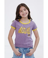 Justice League Girls Dc Comics Batgirl Ringer T-Shirt