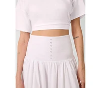 WeWoreWhat Women's Drop Waist Maxi Skirt