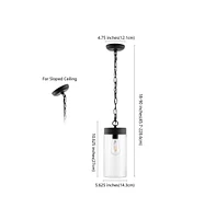 Lianne 5.7" Outdoor Pendant