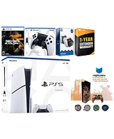 Sony Playstation 5 Slim Disc with Call of Duty Black Ops 6, Extra Edge Controller