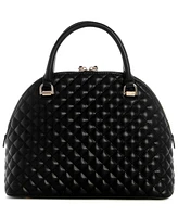 Guess Everlee Quilted Dome Satchel Bag