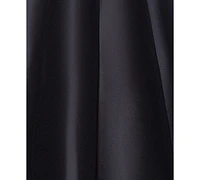 Betsy & Adam Petite Strapless Midi Ballgown