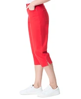Gloria Vanderbilt Women's Amanda Slit-Hem Capri Jeans