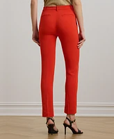 Lauren Ralph Women's Stretch Cady Cropped Pants