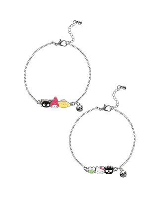 Hello Kitty and Friends Bff Charm Bracelet Set - Iconic Character Designs