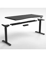 Mfc Rogue Executive Office & Gaming Sit to Stand Desk with Fenix Nanotech Surface