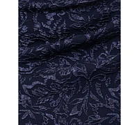 Betsy & Adam Women's Off-The-Shoulder Brocade Gown