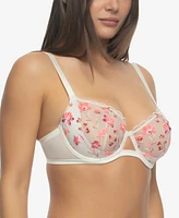 Paramour Women's Allure Embroidered Unlined Bra
