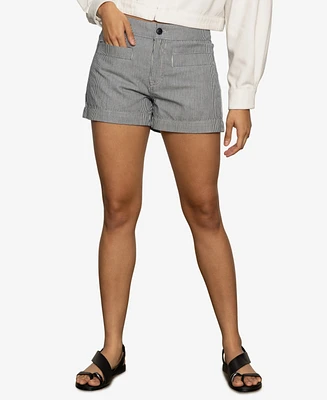 Sanctuary Women's Mid Rise Voyage Shorts