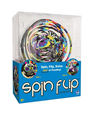 Spin Flip Puzzle: Hippy Dog & Cow