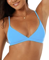 Roxy Juniors' Beach Classics Fixed Triangle Bikini Top