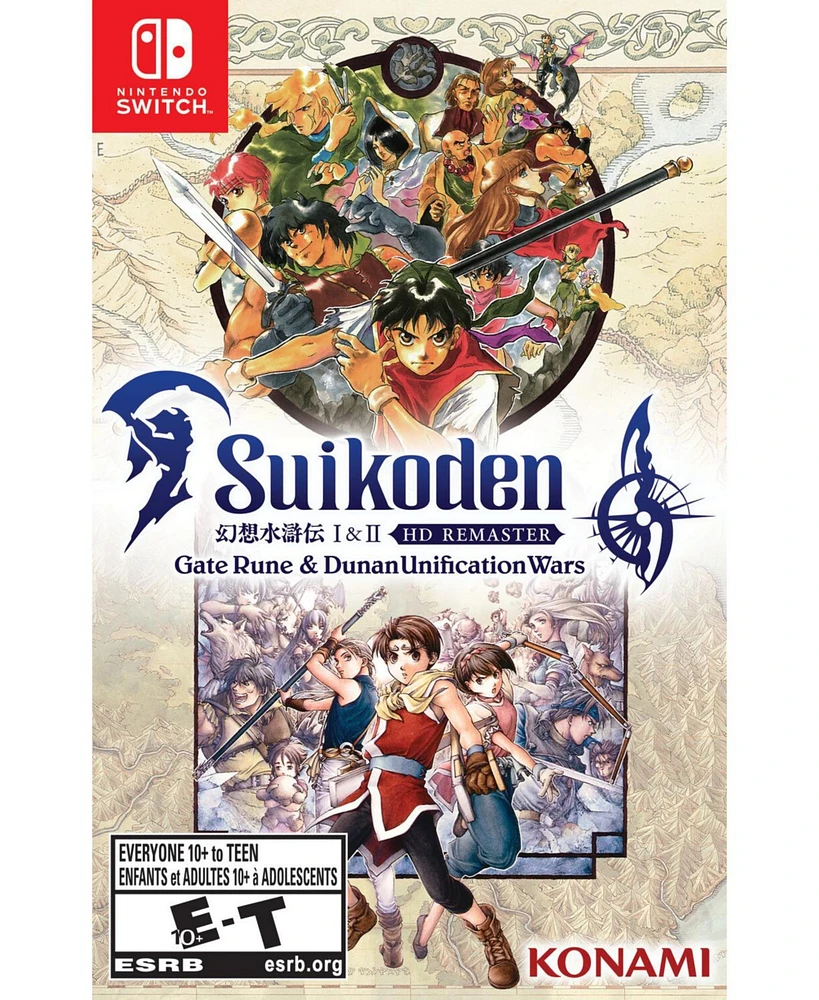 Suikoden I & Ii Remastered for Nintendo Switch