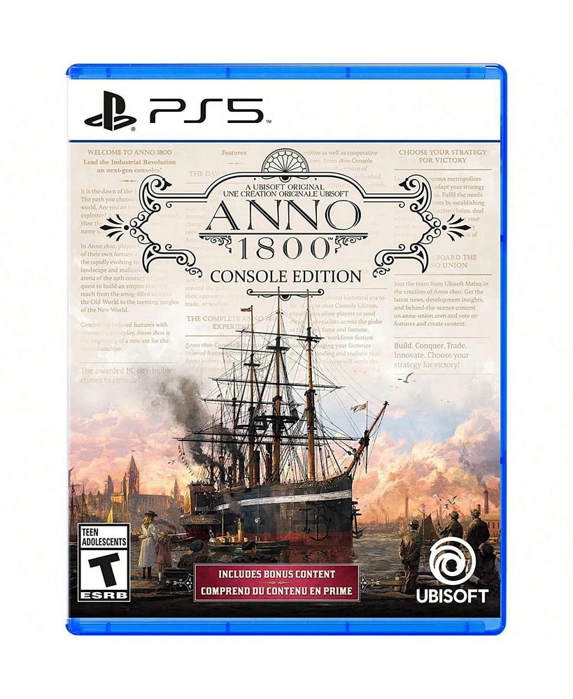 Anno 1800 Day 1 Edition for PlayStation 5