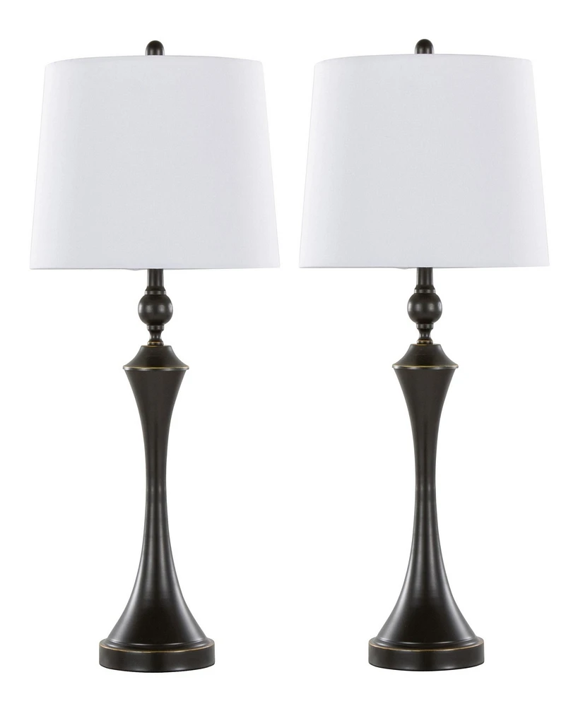 Lumisource 30" Metal Flint Table Lamp