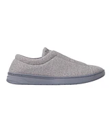 Isotoner Men's Heathered Knit Brady Closed Back Slippers