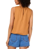 1.state Women's Cotton Sleeveless Bubble Top