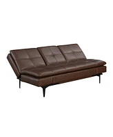 Serta 78.7" Polyester Laredo Convertible Sofa