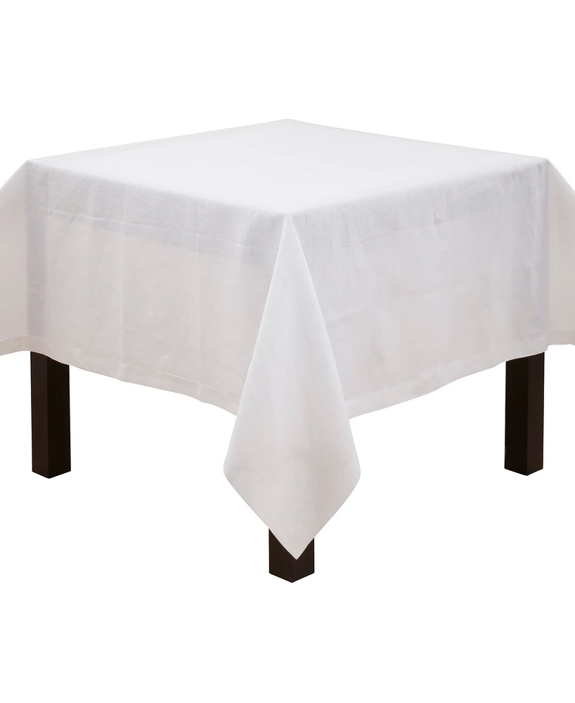 Saro Lifestyle Pure Linen Tablecloth