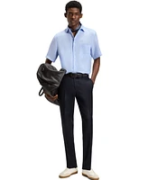 Hugo Boss Beckham x Boss Men's Regular-Fit Linen Shirt