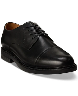 Polo Ralph Lauren Men's Asher Leather Cap-Toe Dress Shoe
