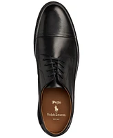 Polo Ralph Lauren Men's Asher Leather Cap-Toe Dress Shoe