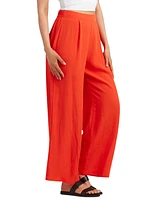Bcx Juniors' Wide-Leg Pull-On Pants