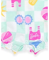 Barbie Baby Girls Sleeveless Bubble Romper