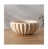 Atzaro 5" Scalloped Resin Bowl