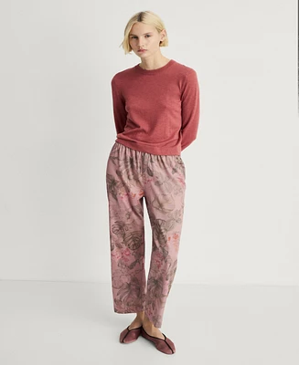 Mango Women's Round-Neck Knitted Sweater