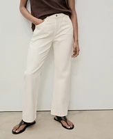 Mango Women's Matilda Medium-Rise Straight-Fit Jeans