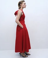 Mango Women's Gathered Waist Long Skirts