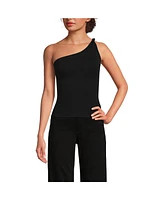 Lands' End Women's Slender One Shoulder Top