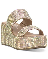 Wild Pair Women's Laelyn Wedge Sandals, Exclusively at Macy's