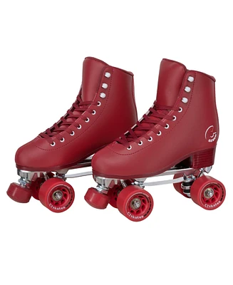 C7skates Dark Magic Quad Roller Skates (Cherrypop, Women's 8 / Men's 7)