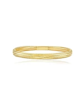 The Lovery Gold Stretch Bangle 14K Gold