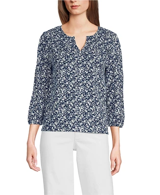 Lands' End Women's Slub Top